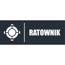 TABLICZKA RATOWNIK ANTRACYT