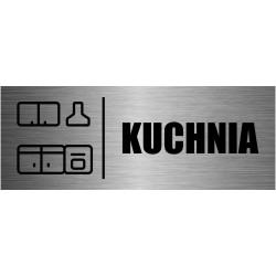 TABLICZKA KUCHNIA aluminium...