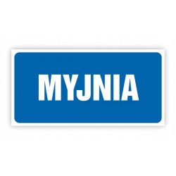 TABLICA BHP 10X20 MYJNIA