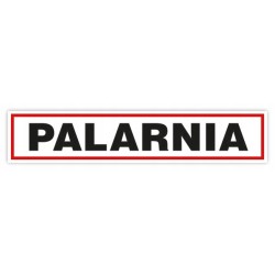 TABLICA BHP- 30x10 PALARNIA