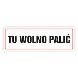 TABLICA BHP- 30x10 TU WOLNO...