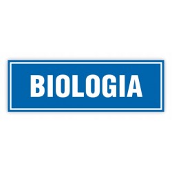 TABLICA BHP- 30x10 BIOLOGIA