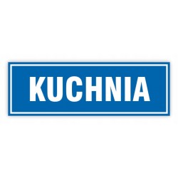 TABLICA BHP- 30x10 KUCHNIA