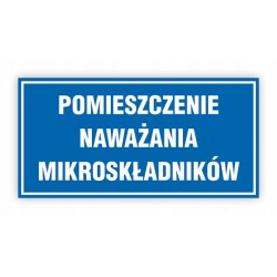 Tabliczka BHP-POMIESZCZENIE...