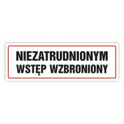 TABLICA BHP-NIEZATRUDNIONYM...