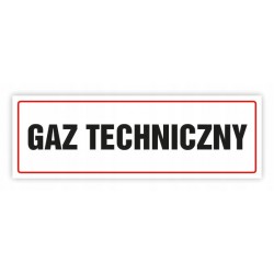 TABLICA BHP-GAZ TECHNICZNY...