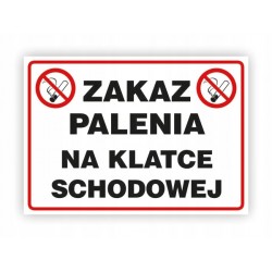 BHP-ZAKAZ PALENIA NA KLATCE...