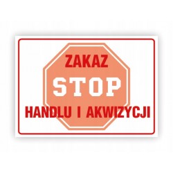 TABLICA BHP-ZAKAZ HANDLU I...