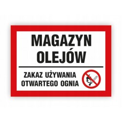 BHP-MAGAZYN OLEJÓW ZAKAZ...