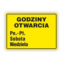 TABLICA BHP-GODZINY...