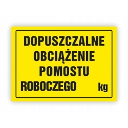 TABLICA BHP-DOPUSZCZALNE...