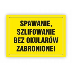 TABLICA BHP-SPAWANIE BEZ...