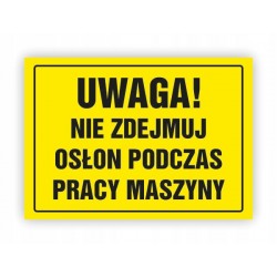 BHP-NIE ZDEJMUJ OSŁON...