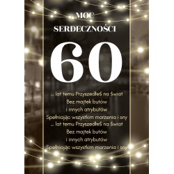 Plakat Tablica na urodziny...