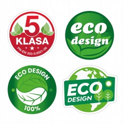 NAKLEJKI ECO DESIGN  14 cm...