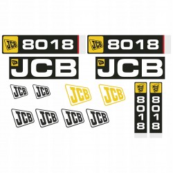 NAKLEJKI JCB 8018...