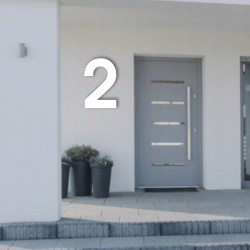 Elegancki Numer Domowy 3D -...