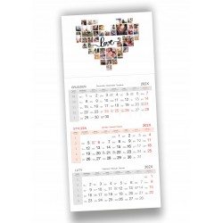 Foto-Kalendarz Trójdzielny...