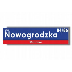 Numer Domu 60x20 Tablica...