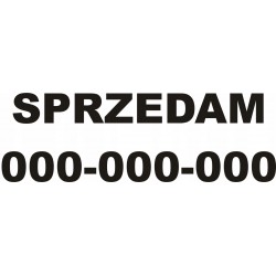 Naklejka na auto szybę...