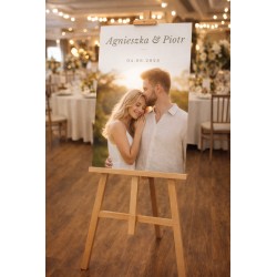 Tablica powitalna weselna...