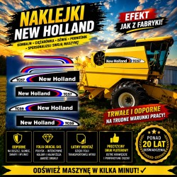 Naklejki kombajn NEW...