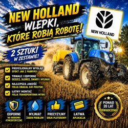 Naklejka NEW HOLLAND logo|...
