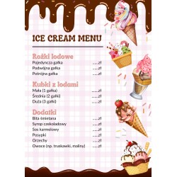 TABLICA MENU LODZIARNIA...