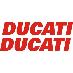DUCATI 2 naklejki Napis...
