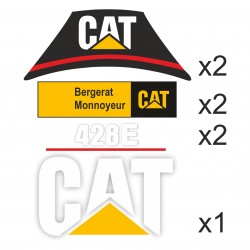 NAKLEJKI CAT 428E...
