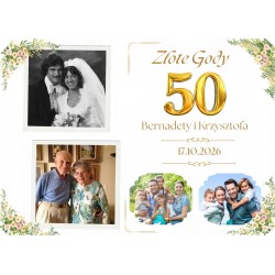 Tablica powitalna 50...